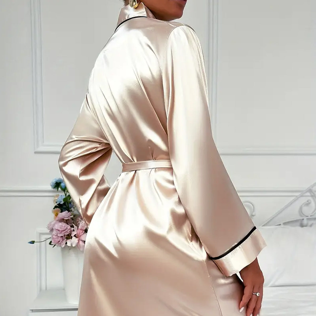 Hotel Bathrobe in 2 Colours and 2 Guest Sizes – Product View 7