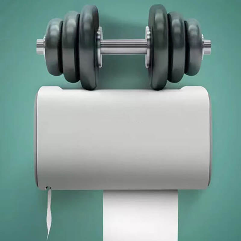 Bathroom Tissue Holder with Waterproof Storage – Product View 4