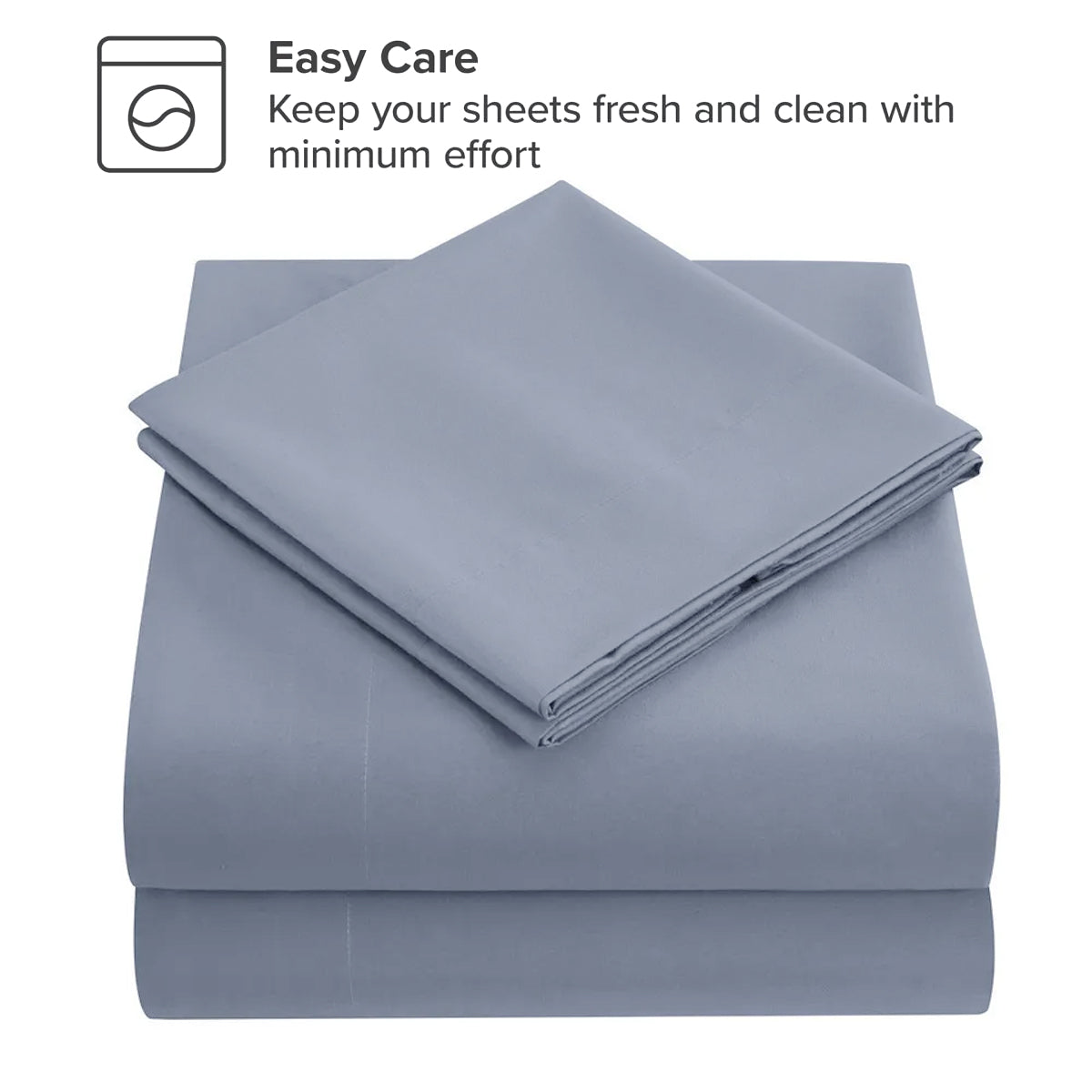 Four Piece Bed Sheet Set Soft Breathable Bedding Linen