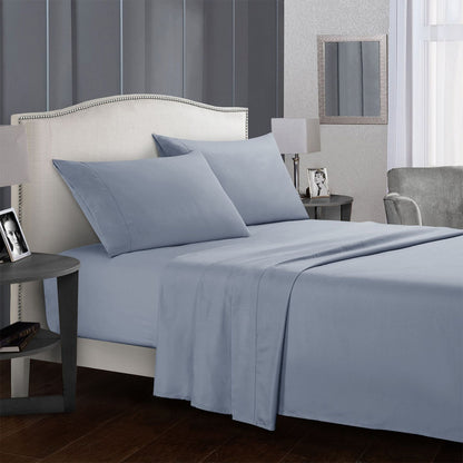 Four Piece Bed Sheet Set Soft Breathable Bedding Linen