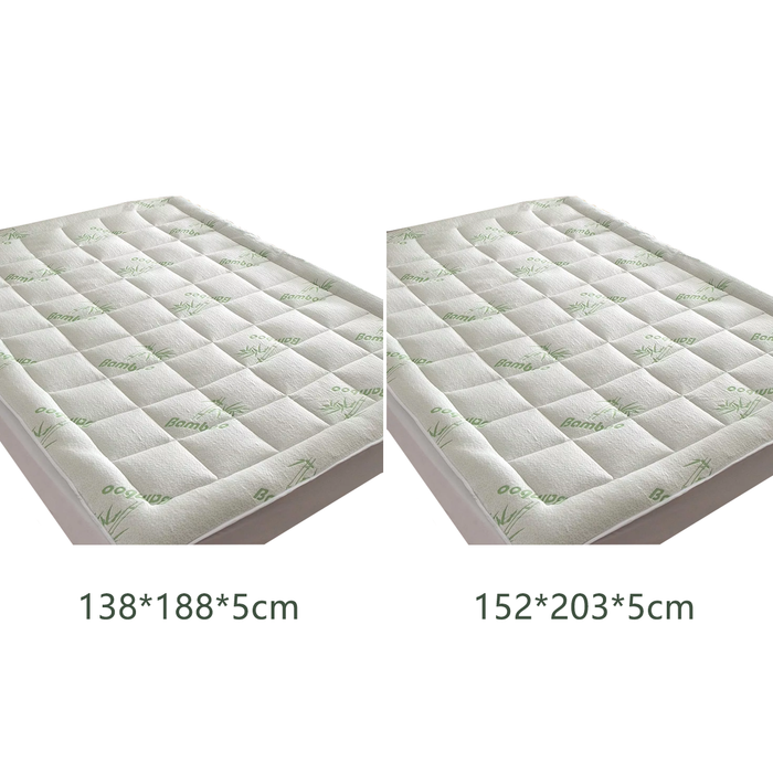 Quilted Bamboo Fiber Mattress Protector Air Layer