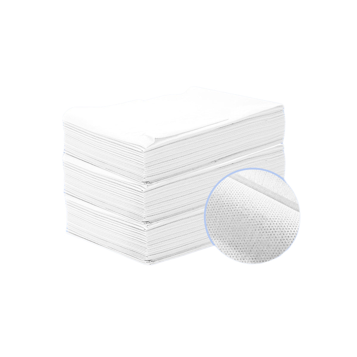 100 Pcs Non-Woven Breathable Bed Sheets for Salon Spa Hotel