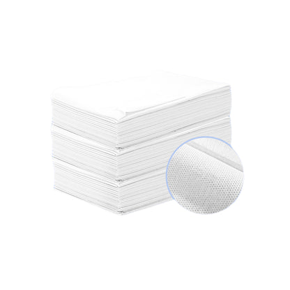 100 Pcs Non-Woven Breathable Bed Sheets for Salon Spa Hotel