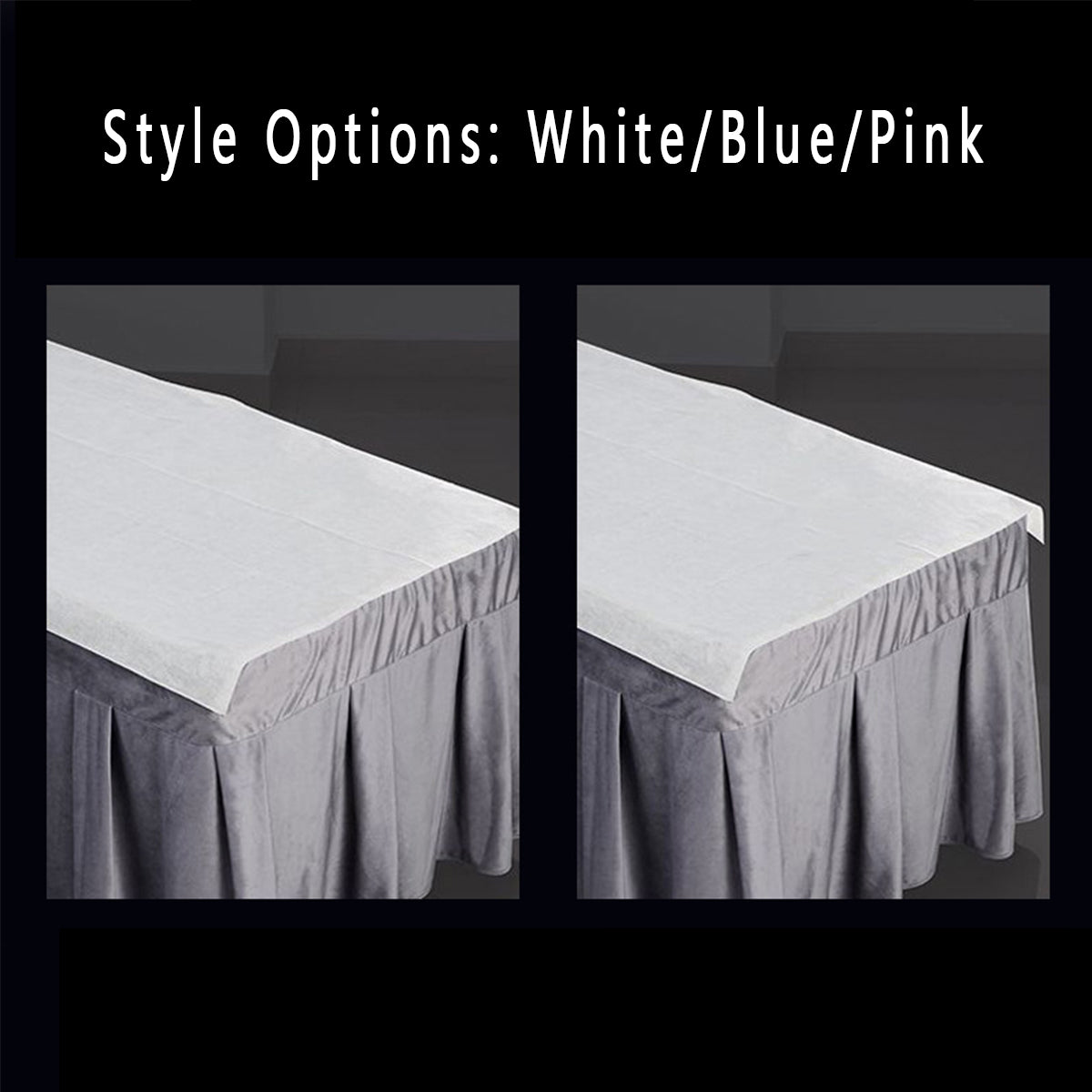 100 Pcs Non-Woven Breathable Bed Sheets for Salon Spa Hotel