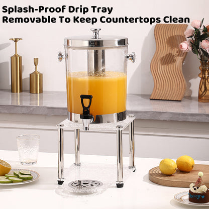 8L Detachable Beverage Dispenser Food-Grade for Events