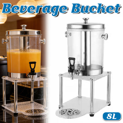 8L Detachable Beverage Dispenser Food-Grade for Events