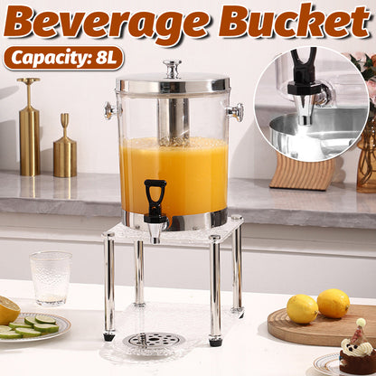 8L Detachable Beverage Dispenser Food-Grade for Events