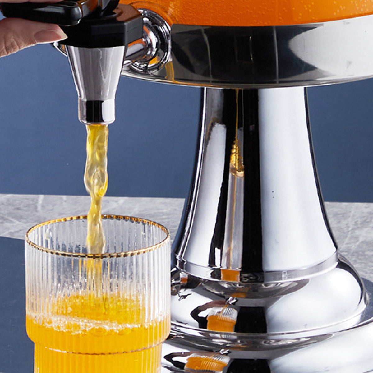 8L Stainless Steel Juice Dispenser Cold Beverage Coffee Milk Tea Machine AU