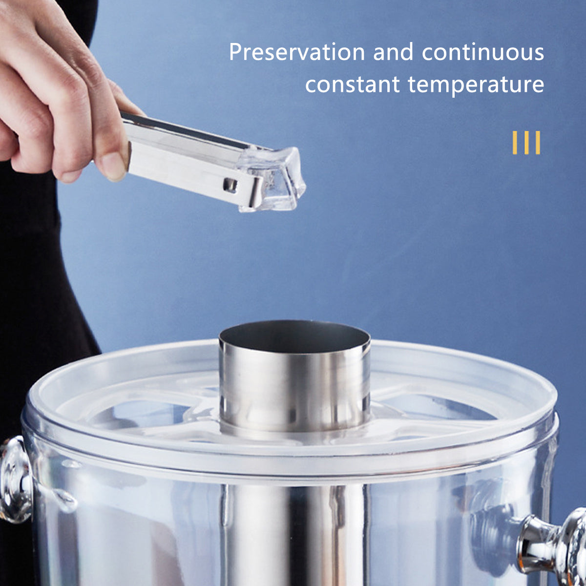 8L Stainless Steel Juice Dispenser Cold Beverage Coffee Milk Tea Machine AU