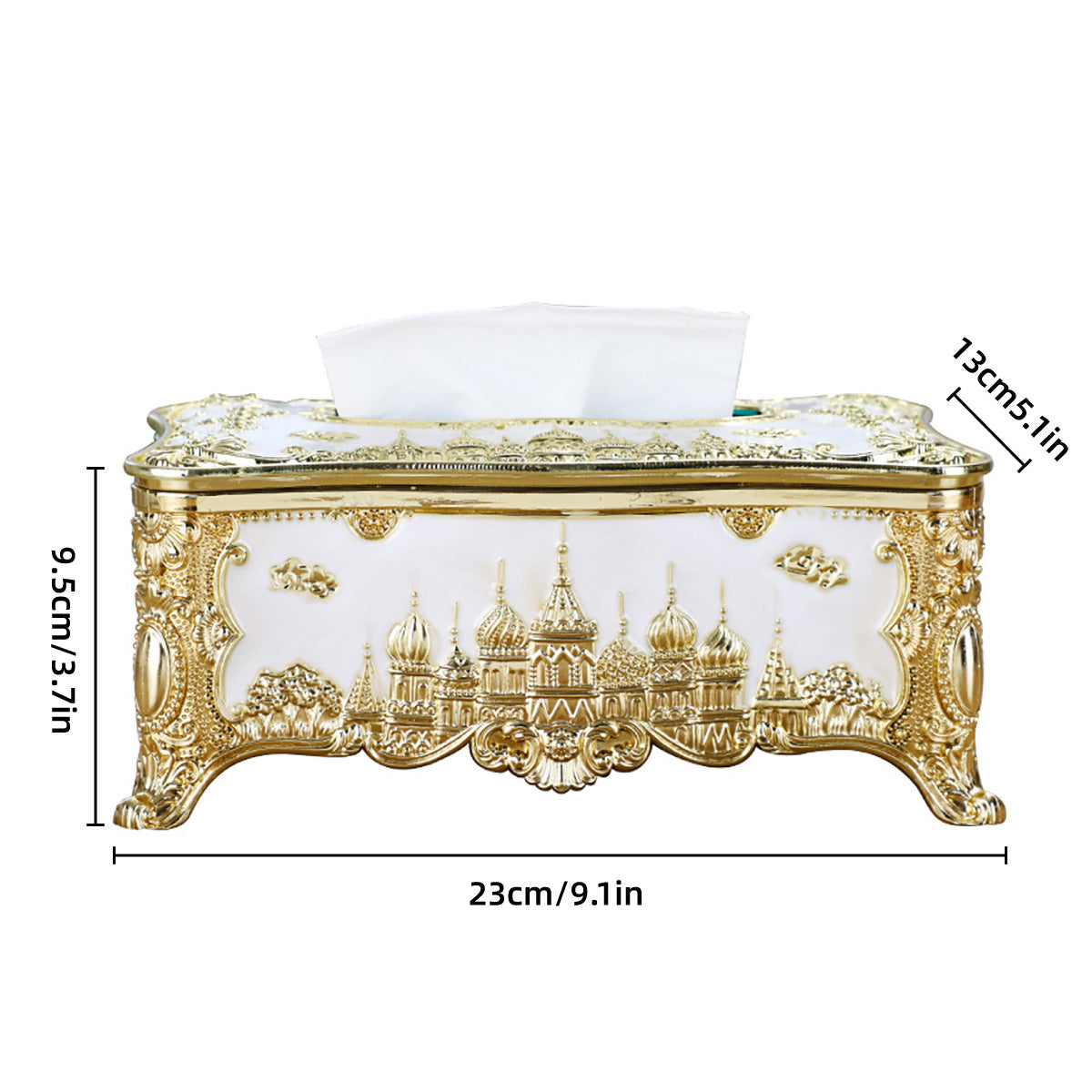 Small Napkin Tissue Box Creative Plastic Desktop Paper Holder Compact Design
