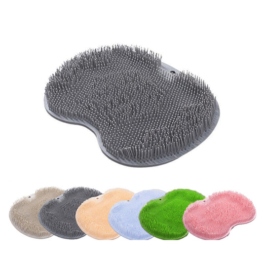 TPR Shower Foot Scrubber Exfoliating Massage Pad 30x23cm