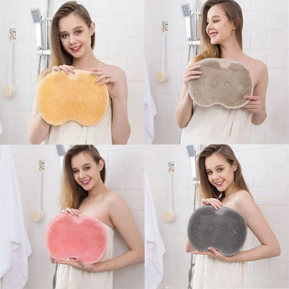 TPR Shower Foot Scrubber Exfoliating Massage Pad 30x23cm