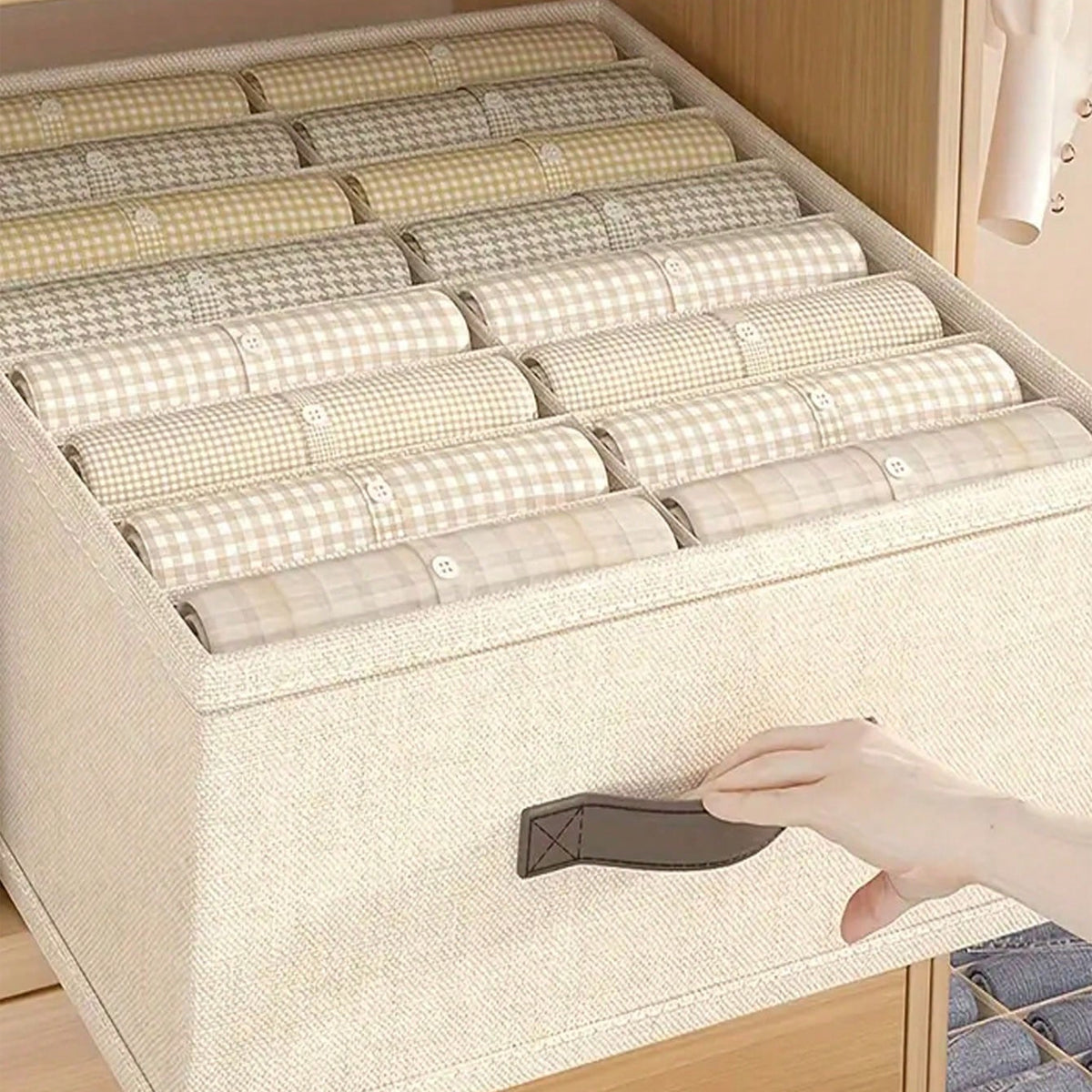 Closet Organizers Storage Bins Portable Washable Organizer for Clothing Socks