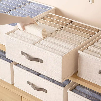 Closet Organizers Storage Bins Portable Washable Organizer for Clothing Socks