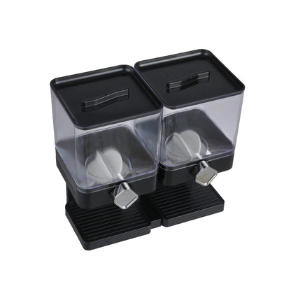 Double Cup Grain Storage Distributor Clear for Rice Cereal Nuts Pasta Use AU