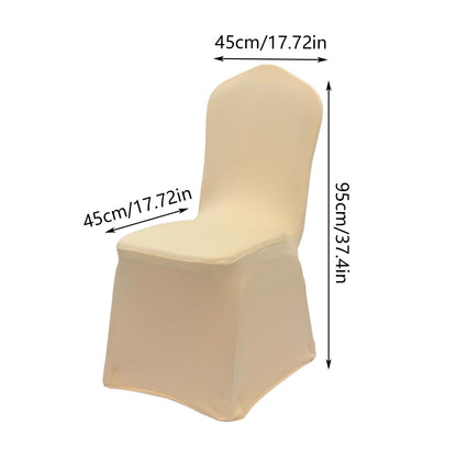 4 Pcs Universal Elastic Chair Covers for Banquet Decor