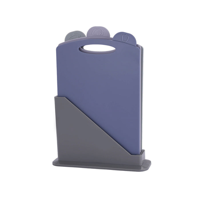 3 Pcs Cutting Boards with Storage Holder