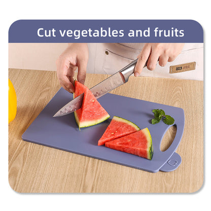3pcs Classified Cutting Board Set With Storage Stand for Kitchen Prep