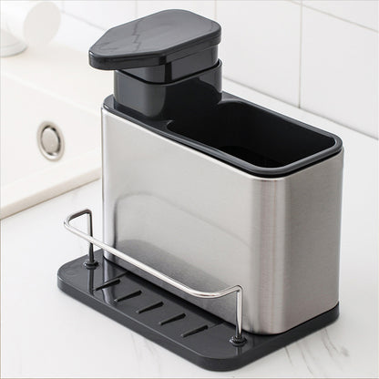 Kitchen Stainless Steel Multi-Function Chopstick Holder Utensil Organizer AU