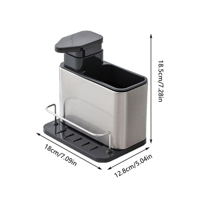 Kitchen Stainless Steel Multi-Function Chopstick Holder Utensil Organizer AU