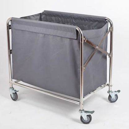 Multi Functional Hand Pushed Cloth Cleaning Service Cart Hotel Guesthouse Rooms