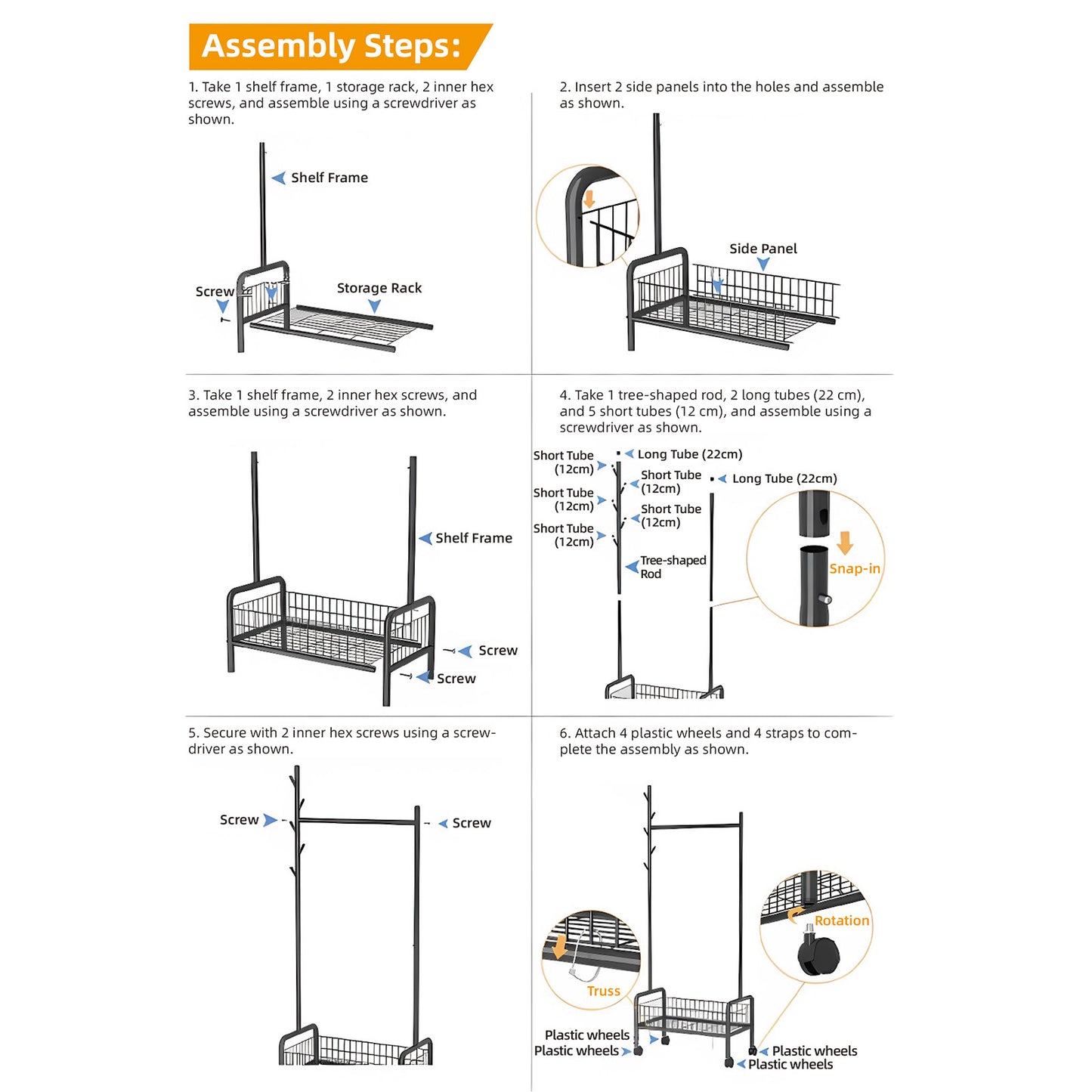 Simple Drying Rack Floor to Ceiling Indoor Hanging Clothes Rack for Bedroom Use