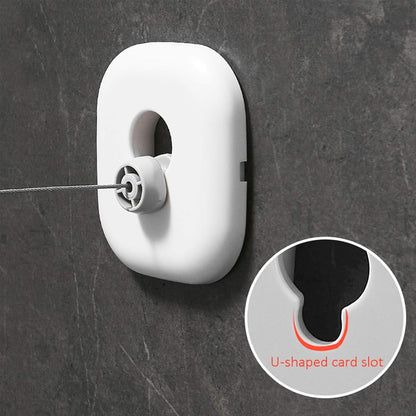 Retractable Indoor Clothesline 4.3m Stainless Steel Rope