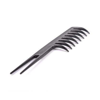 10PCS Hair Styling Cutting Comb Set Plastic Pointed Tail Comb with Steel Needle