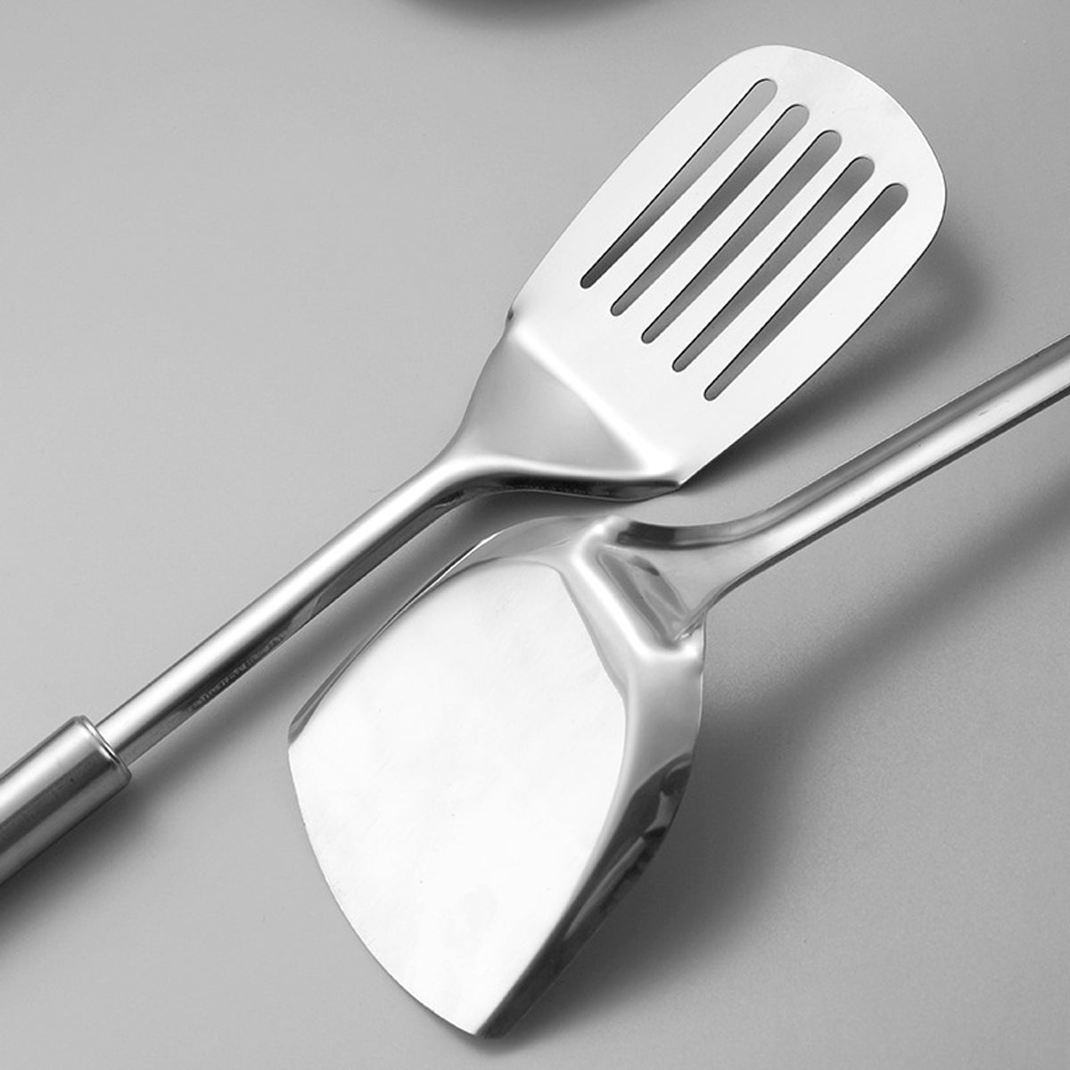 6 Piece Stainless Steel Kitchen Spatula Utensil Set Magnetic