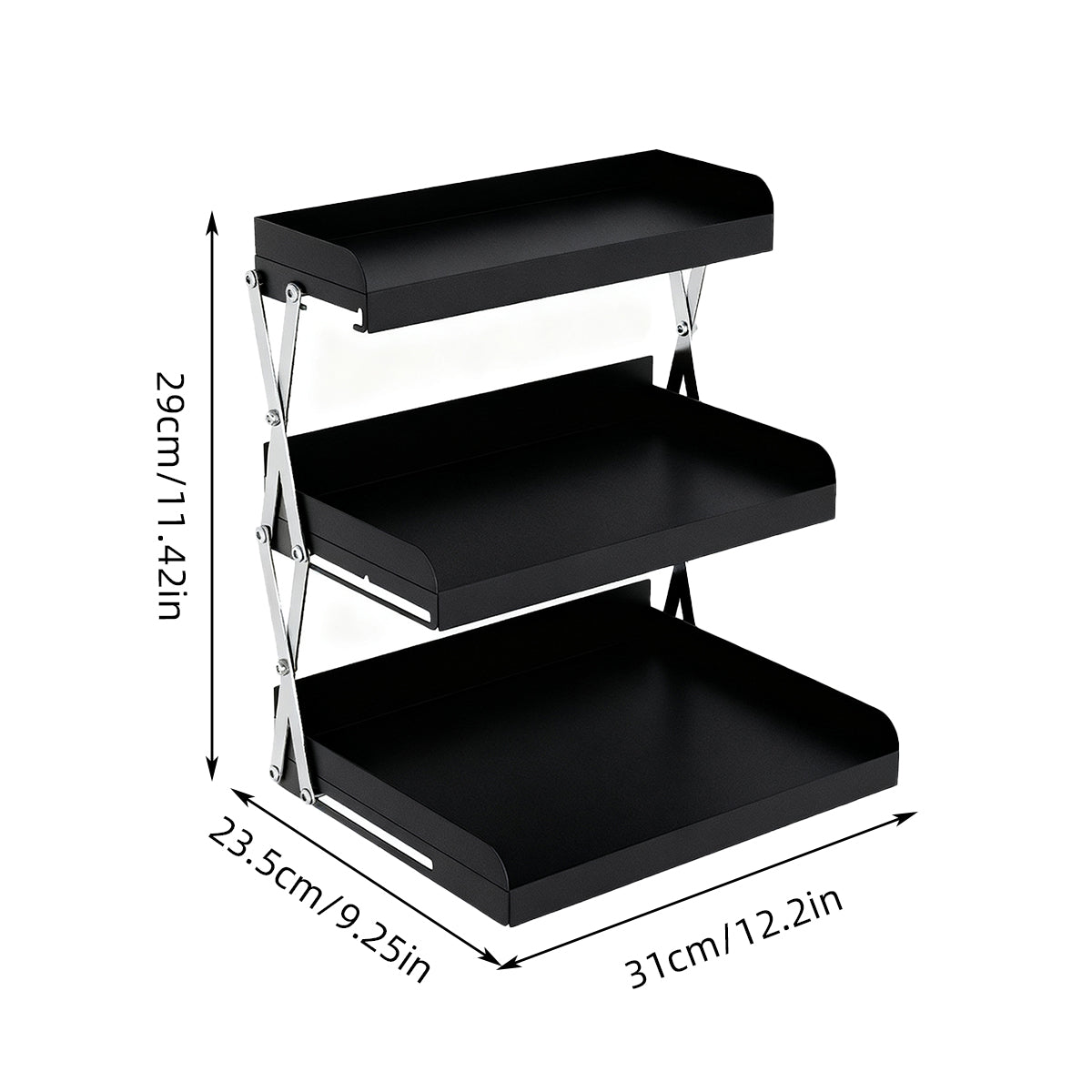 3 Tier Collapsible Cup Rack for Beverage Service – Product View 3