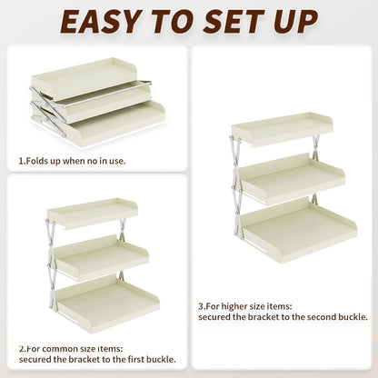 3 Tier Collapsible Cup Rack for Beverage Service – Product View 4