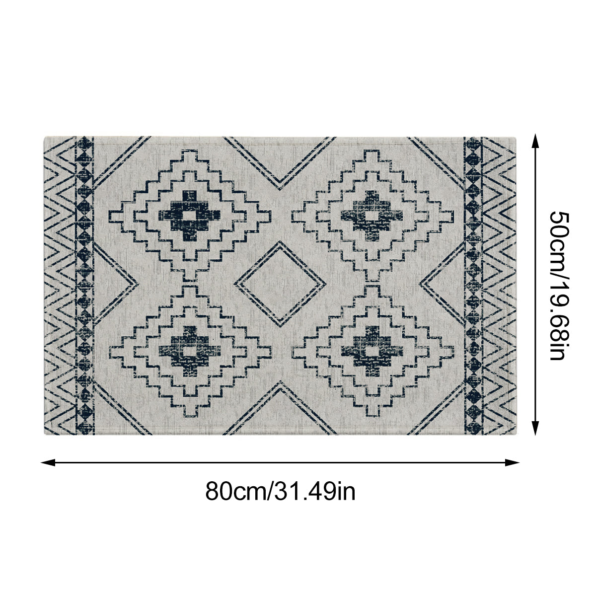 Bohemian Entryway Rug Decorative Floor Mat Indoor Outdoor Non-Slip Door Mat AU