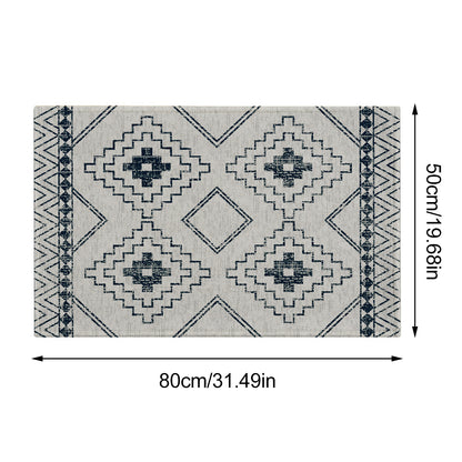 Bohemian Entryway Rug Decorative Floor Mat Indoor Outdoor Non-Slip Door Mat AU