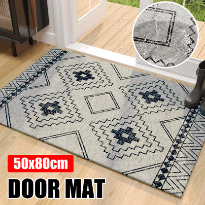 Bohemian Entryway Rug Decorative Floor Mat Indoor Outdoor Non-Slip Door Mat AU