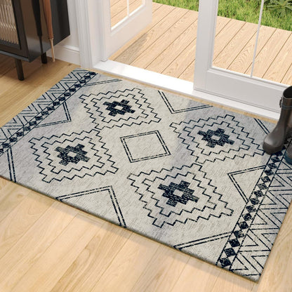 Bohemian Entryway Rug Decorative Floor Mat Indoor Outdoor Non-Slip Door Mat AU