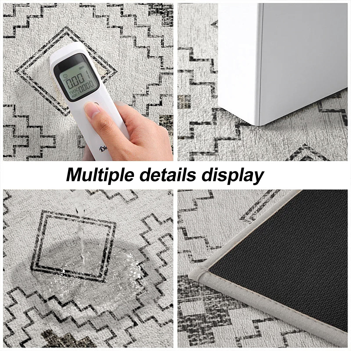 Bohemian Entryway Rug Decorative Floor Mat Indoor Outdoor Non-Slip Door Mat AU