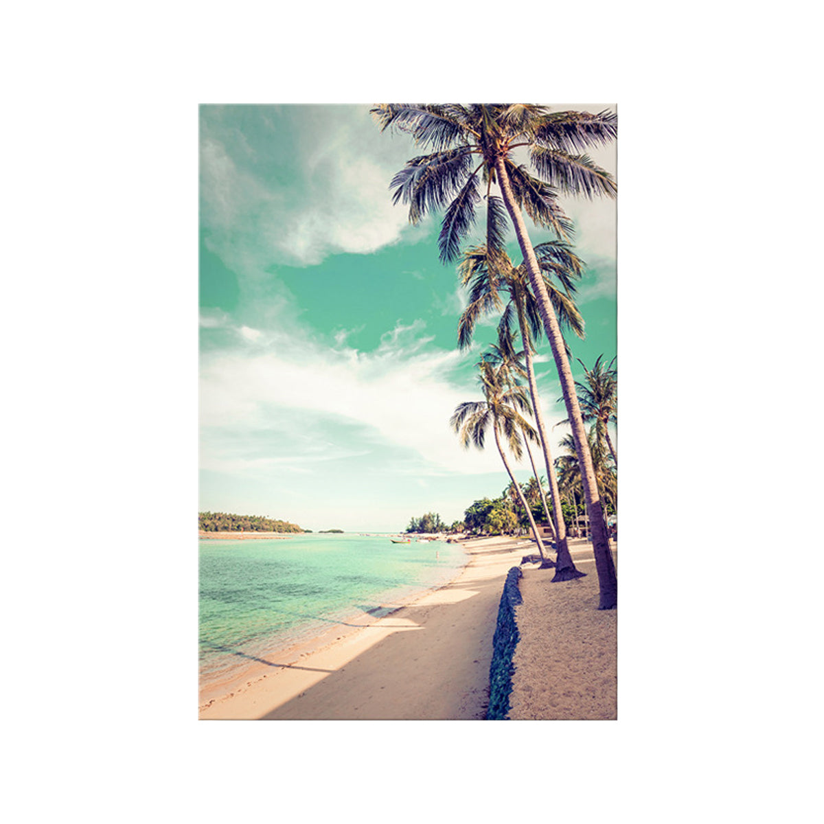 Living Room Wall Art Decorative Painting Beach Seaside Travelling Landscape AU