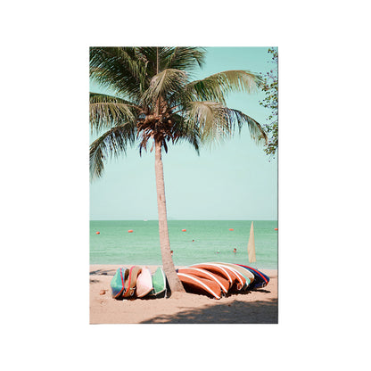 Living Room Wall Art Decorative Painting Beach Seaside Travelling Landscape AU