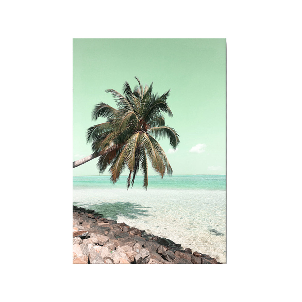 Living Room Wall Art Decorative Painting Beach Seaside Travelling Landscape AU