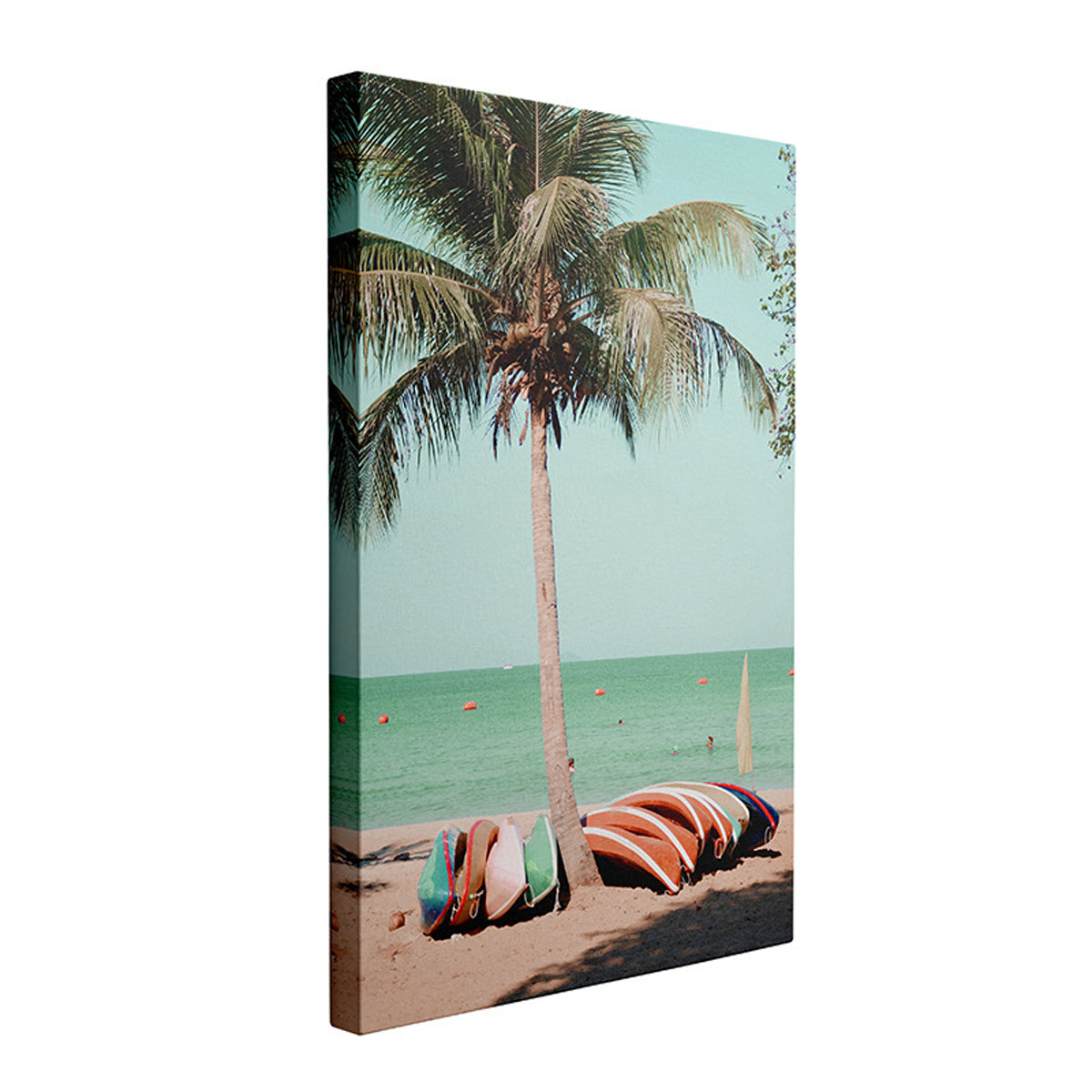 Living Room Wall Art Decorative Painting Beach Seaside Travelling Landscape AU