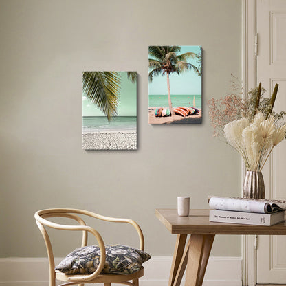 Living Room Wall Art Decorative Painting Beach Seaside Travelling Landscape AU