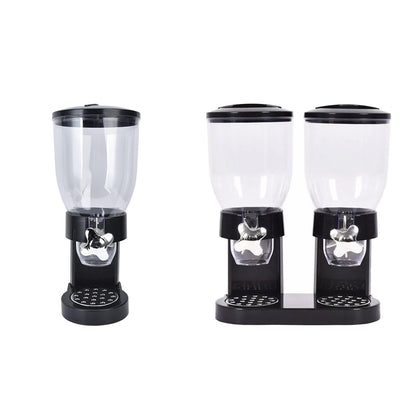2L / 4L Grain Storage Distributor Clear for Rice Cereal Nuts Pasta Desktop Use
