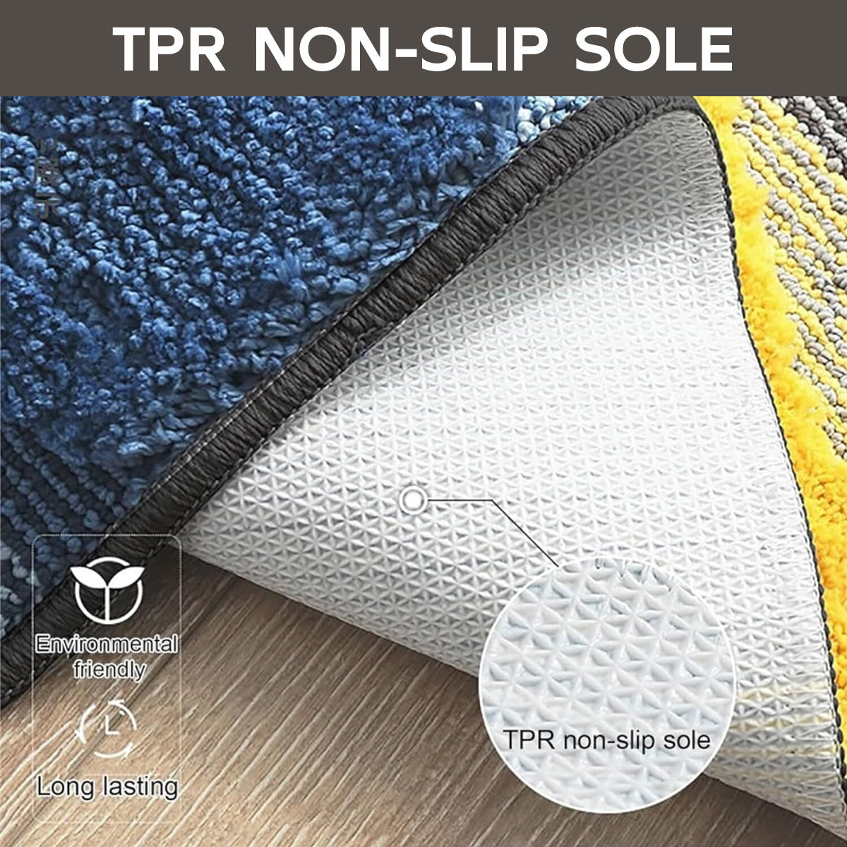 Entrance Floor Mat 60x90cm Non-Slip Dustproof Durable