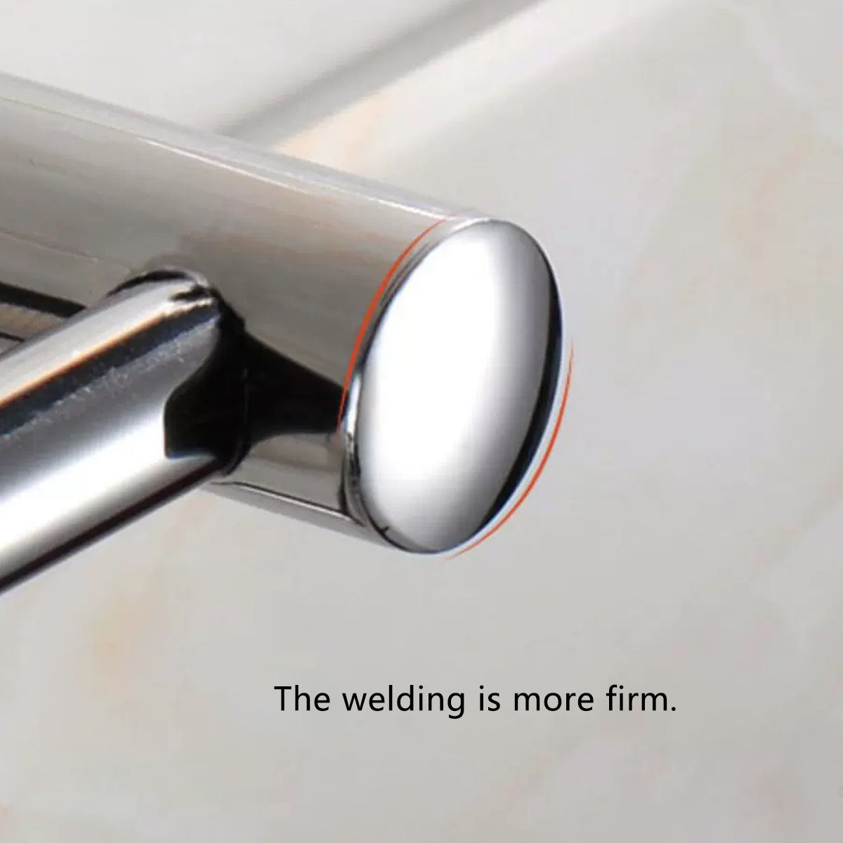 Stainless Steel Wall Mounted Towel Rack Double Layer for Hotel