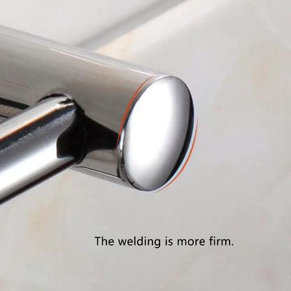 Stainless Steel Wall Mounted Towel Rack Double Layer for Hotel