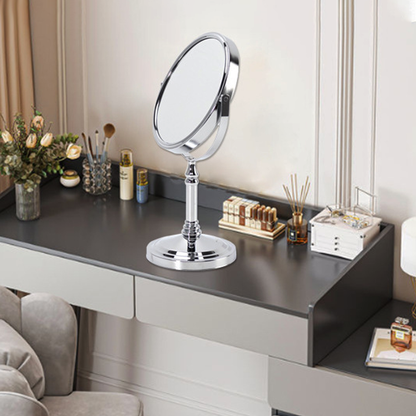 Table Top Vanity Mirror Double Sided with Magnifying Function