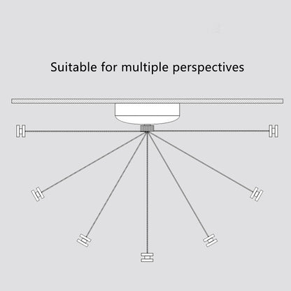 2.8m Length Stainless Steel Wall-Mounted Retractable Invisible Clothesline AU