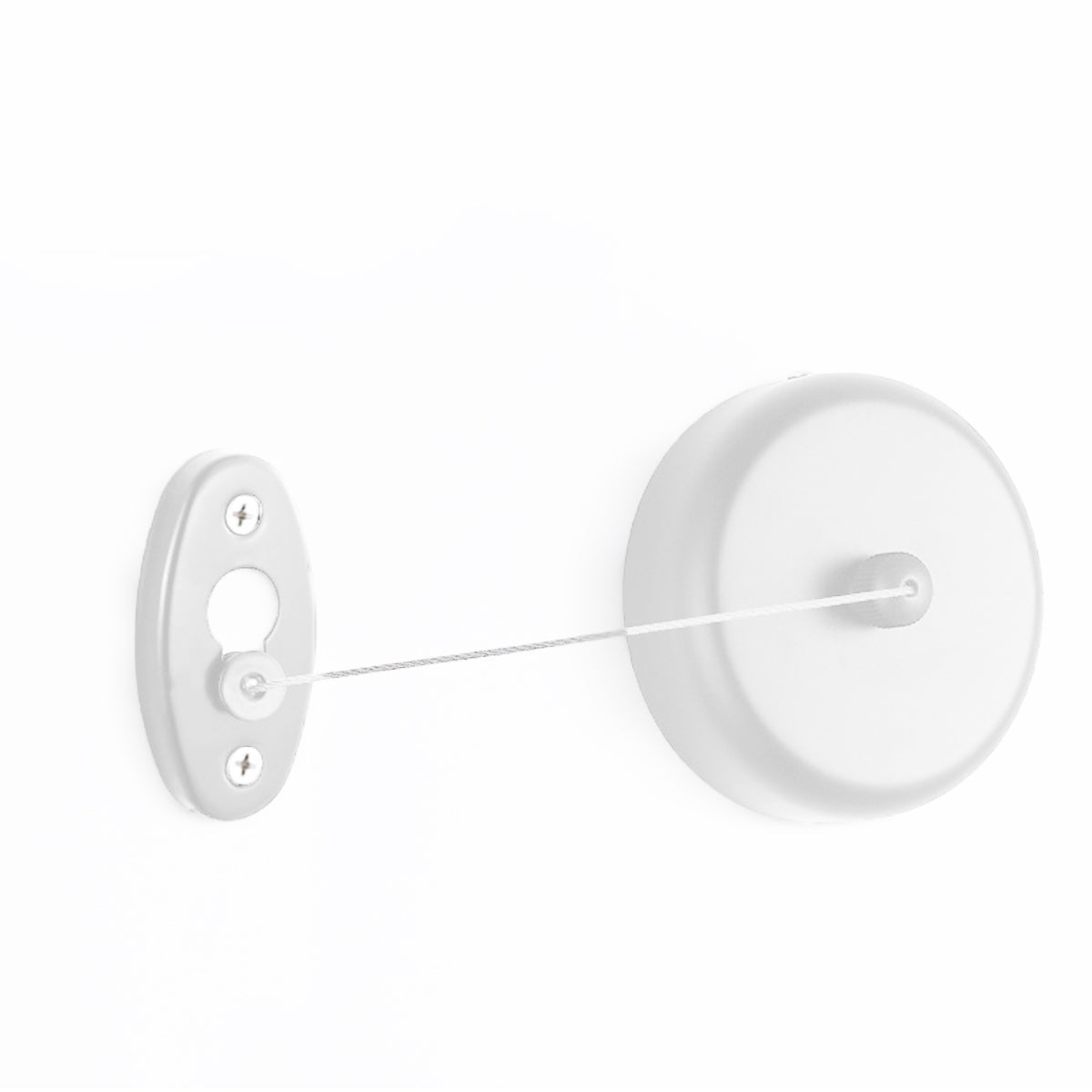 2.8m Length Stainless Steel Wall-Mounted Retractable Invisible Clothesline AU