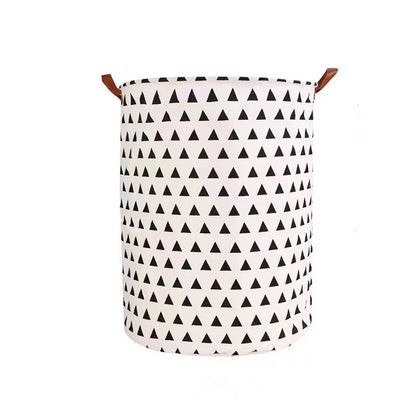 Foldable Waterproof Laundry Basket with Reinforced Handles