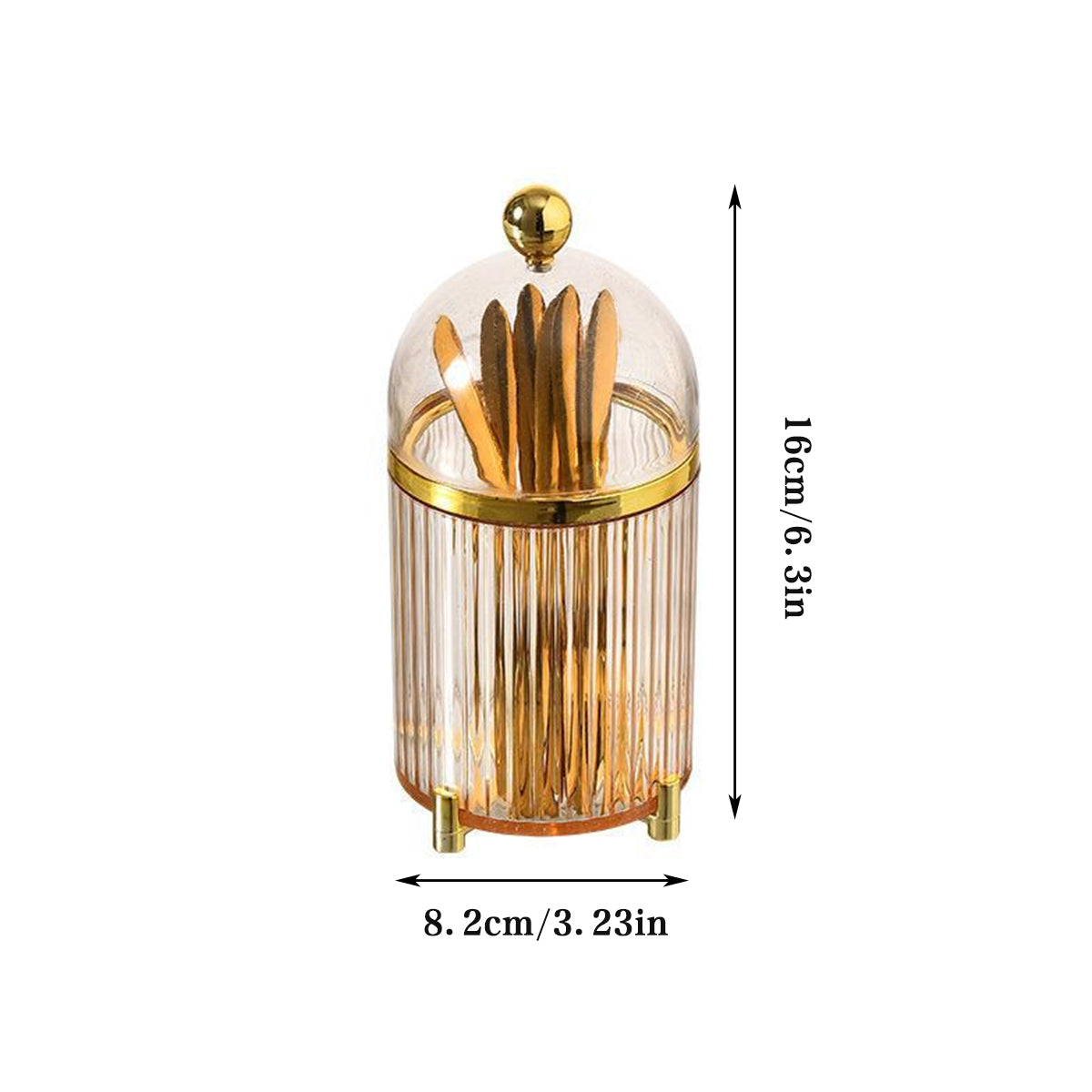 Gold Fruit Fork Set for Hotel Dining Service